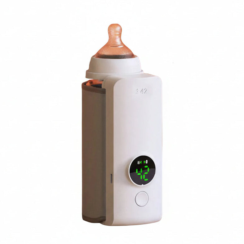 Draadloze flessenwarmer voor onderweg