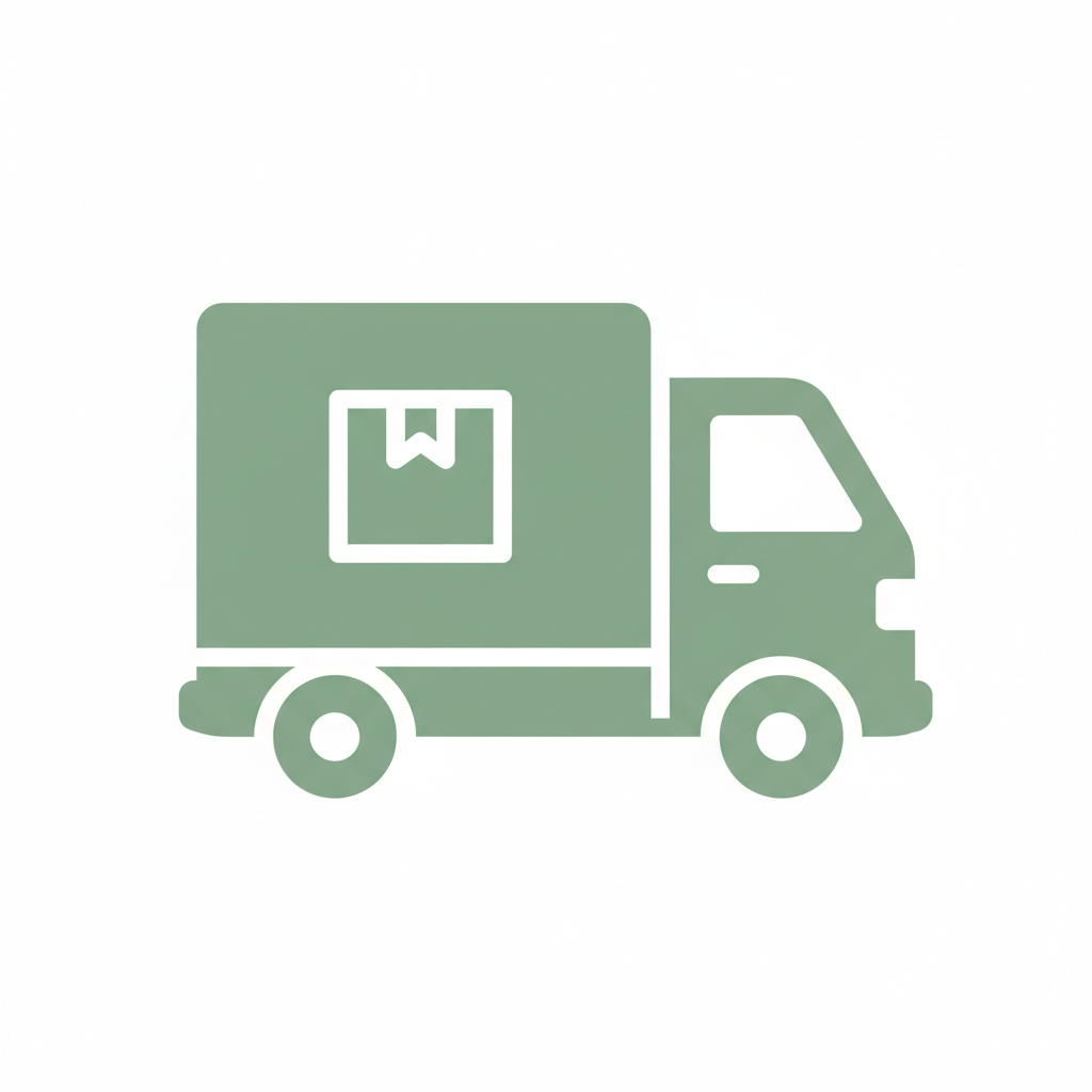 Shipping truck icon